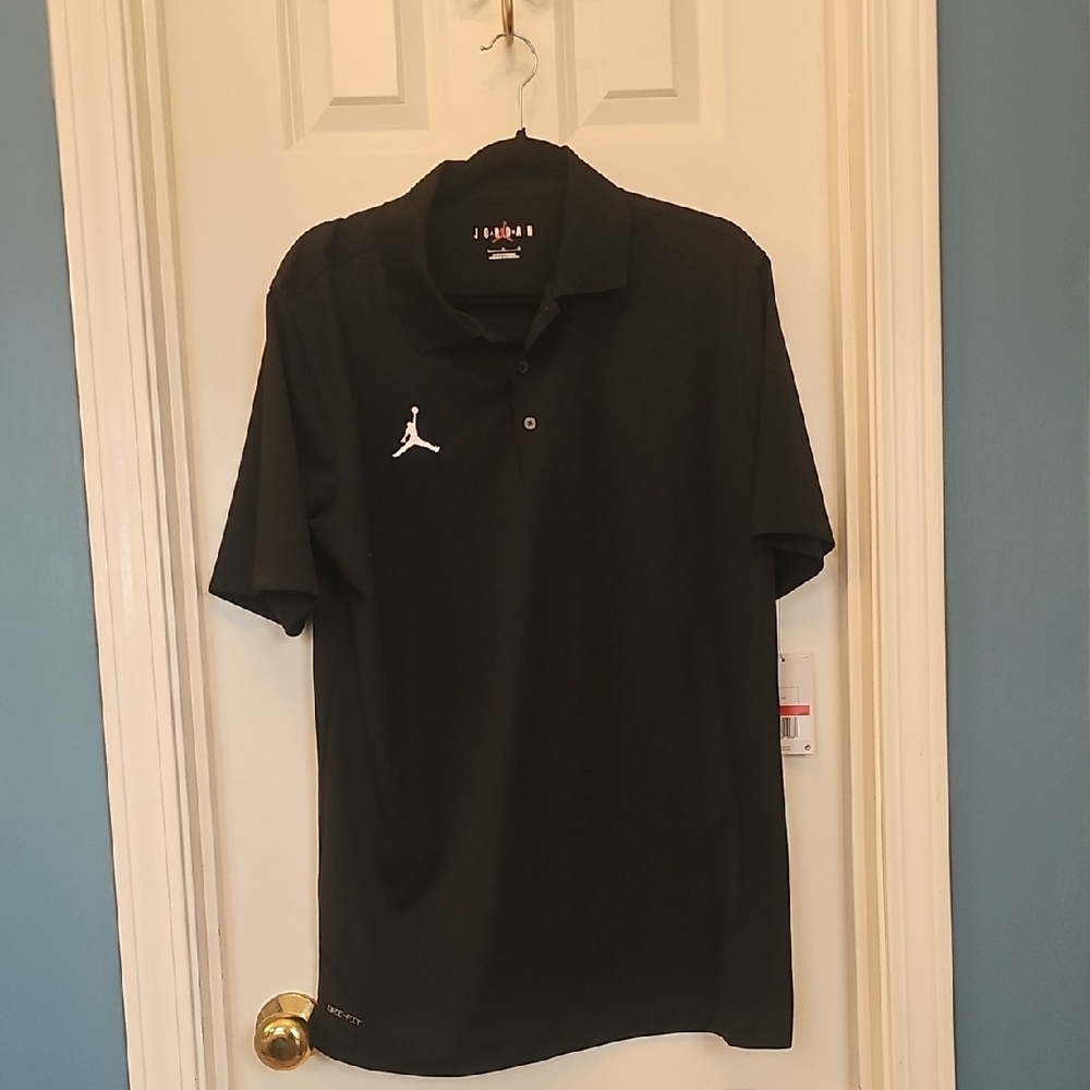 Jordan Men's Polo Shirt in Black